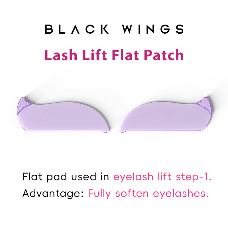 BLACKWINGS KoreanSilicone Pre-Softening Shields1PC Lash Lift Softening Pads for Keratin Treatment