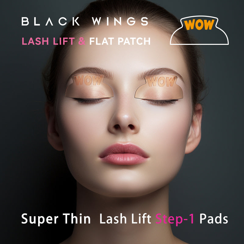 BLACKWINGS KoreanSilicone Pre-Softening Shields1PC Lash Lift Softening Pads for Keratin Treatment