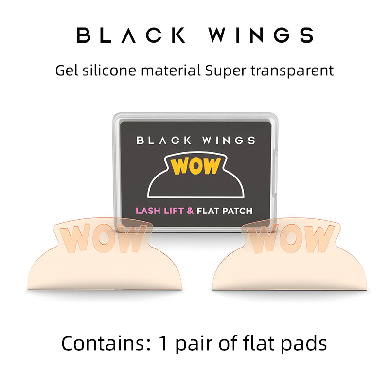 BLACKWINGS KoreanSilicone Pre-Softening Shields1PC Lash Lift Softening Pads for Keratin Treatment