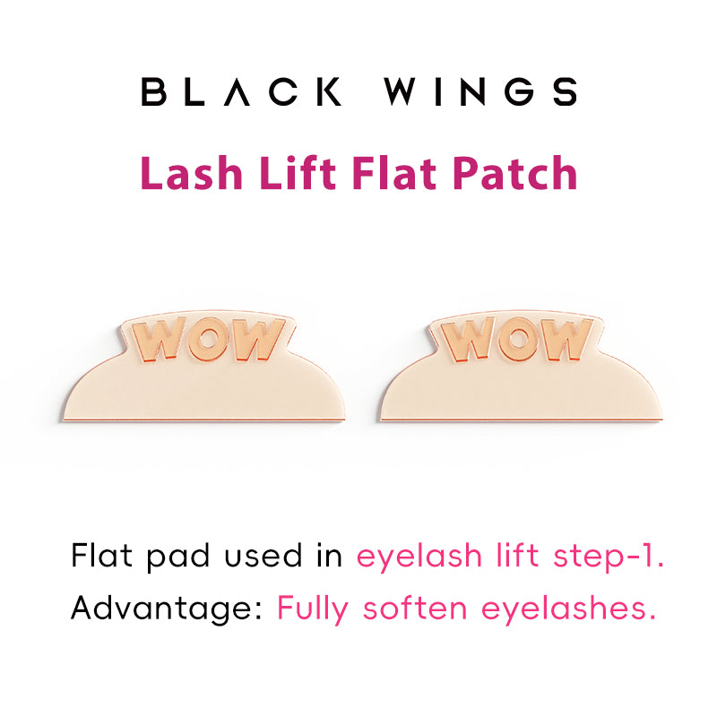 BLACKWINGS KoreanSilicone Pre-Softening Shields1PC Lash Lift Softening Pads for Keratin Treatment