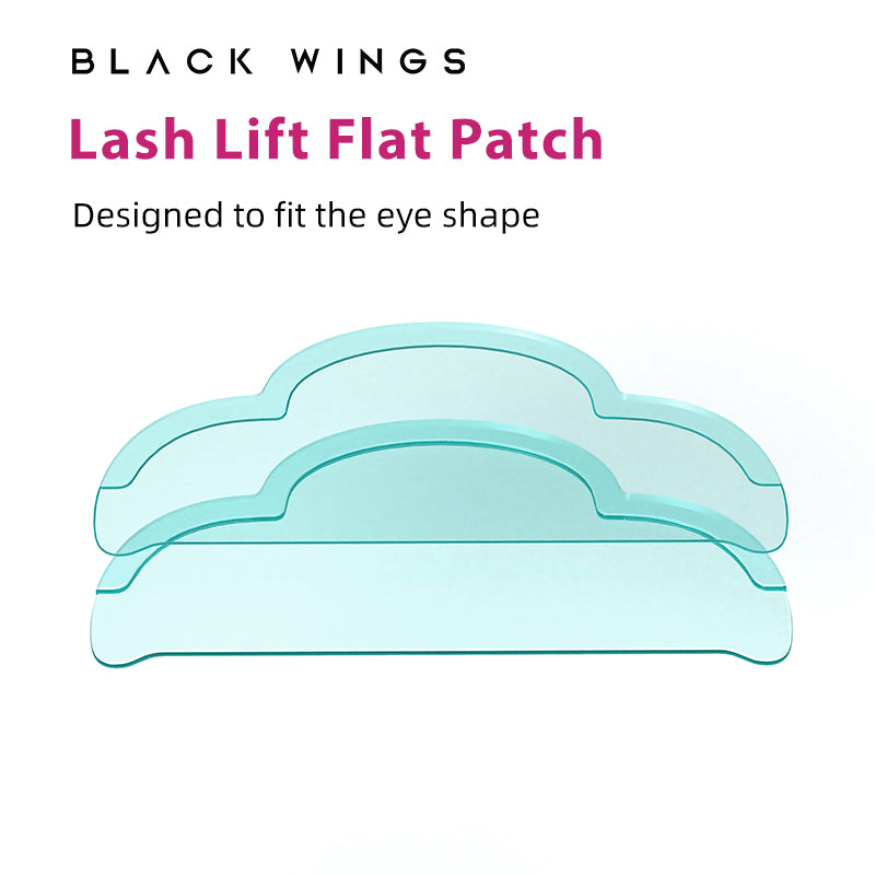 BLACKWINGS KoreanSilicone Pre-Softening Shields1PC Lash Lift Softening Pads for Keratin Treatment