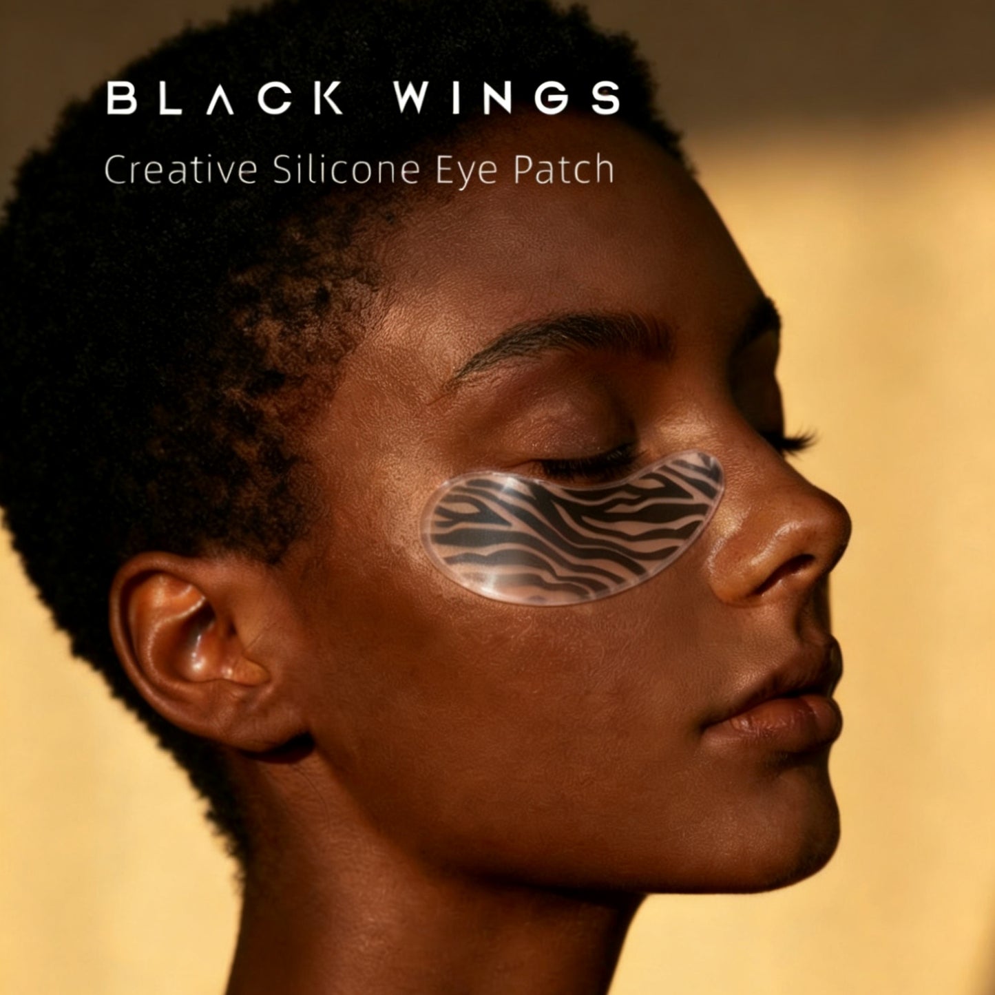 Blackwings 6 pairs of silicone eye patches are suitable for dark circles and puffy, reusable female cooling gel eye mask.