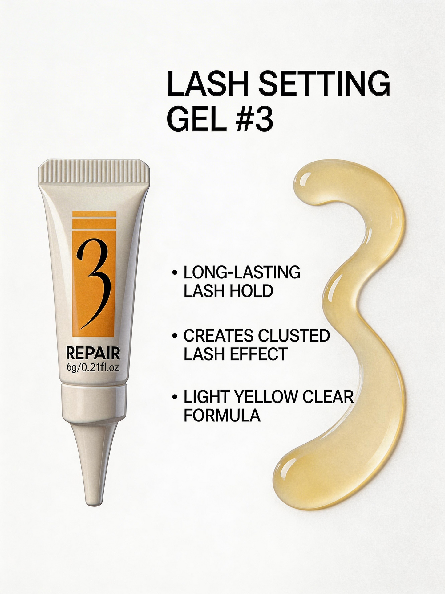 Eyelash Perm Jelly Gel Solution 1,2,3 – 6ml Per Bottle