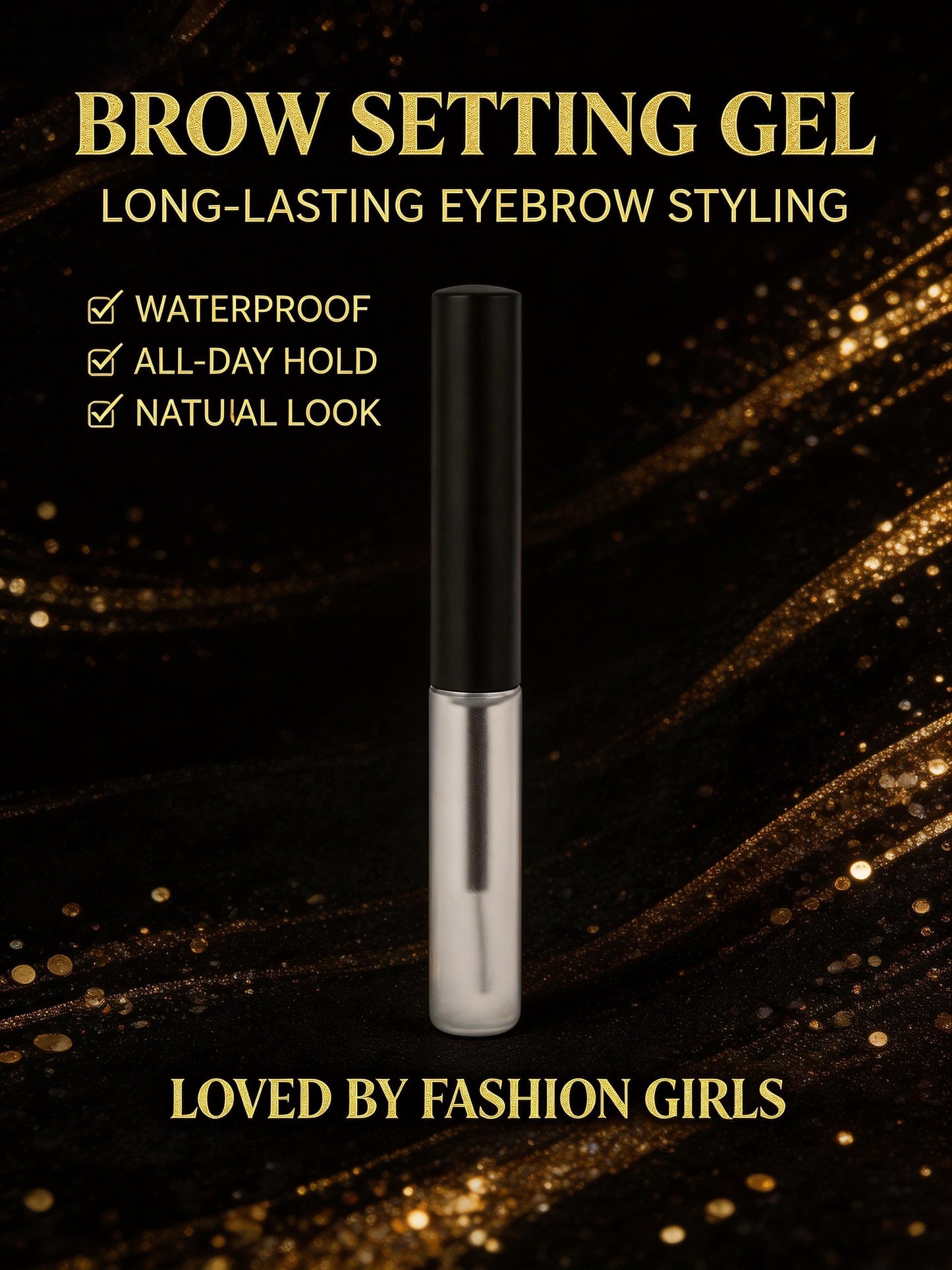 2-in-1 Eyebrow & Eyelash Setting Gel | Long-Lasting Brow & Lash Fix Gel 3ml