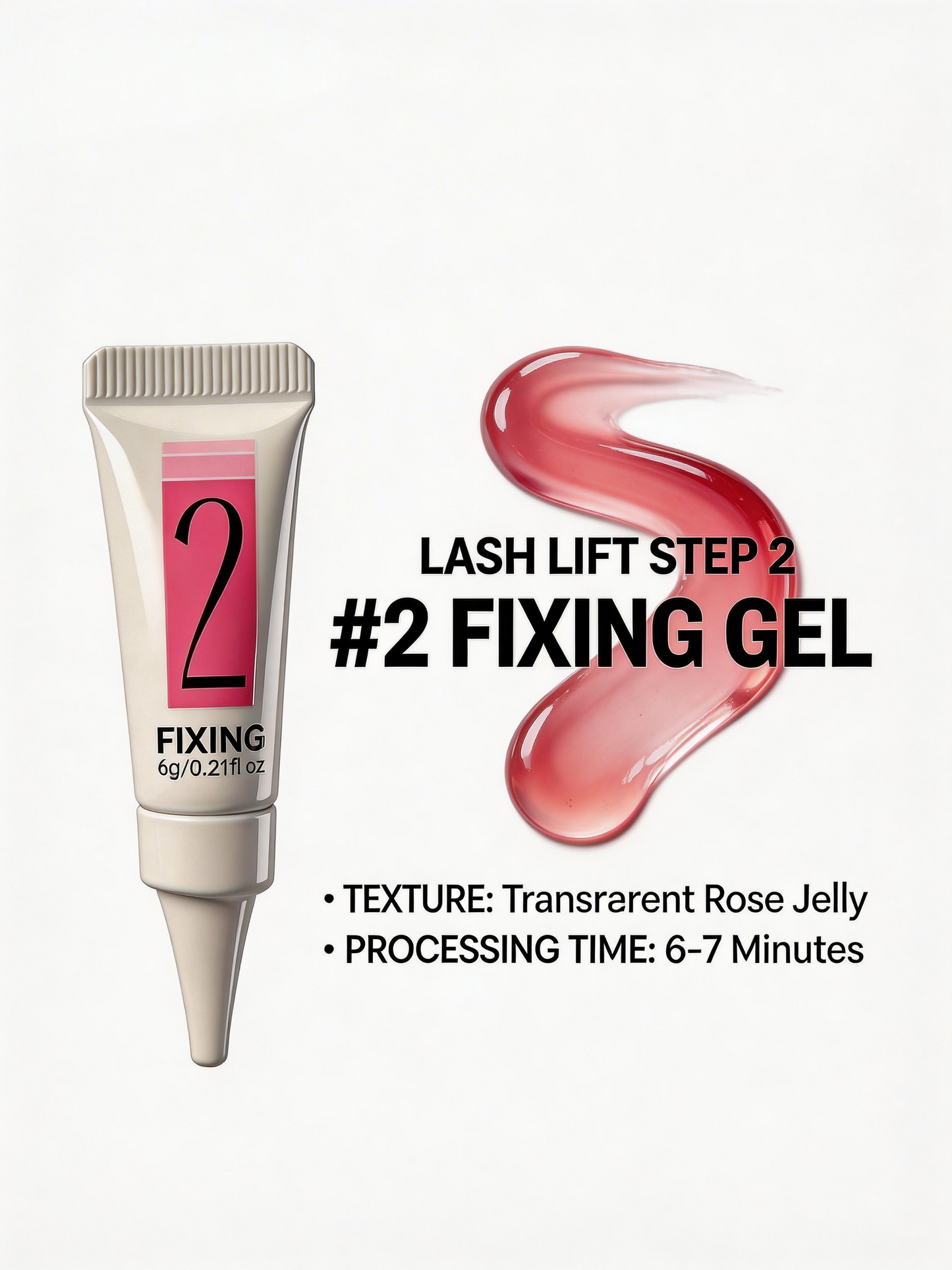 Eyelash Perm Jelly Gel Solution 1,2,3 – 6ml Per Bottle
